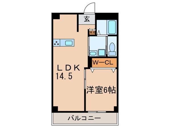 浅野ビルの物件間取画像